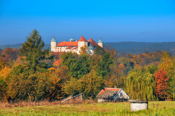 Nowy Wisnicz Castle - 14th century castle, Stary Wisnicz village, Lesser Poland Voivodeship.