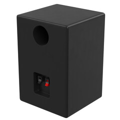 3d rendering illustration of a studio monitor speaker
