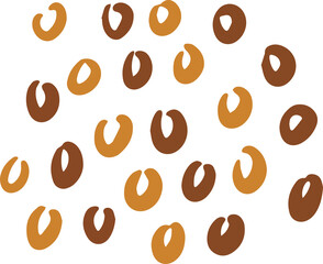 Hand drawn texture pattern elements
