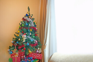 decorated christmas tree