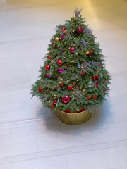 decorated christmas tree