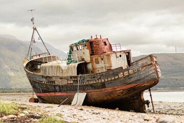 Old boat of Caol