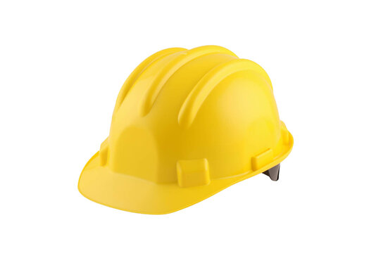 safety helmet yellow for construction workers and engineer