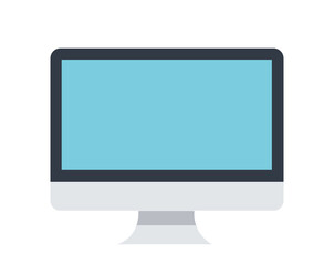 Fototapeta premium PC monitor icon