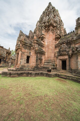 Phanom Rung Historical Park,  a beautiful Hindu Khmer Empire Temple complex in buriram, thailand.