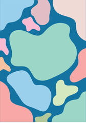 illustration of an background with blots