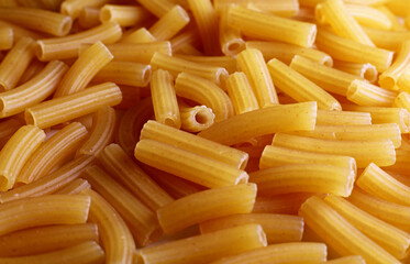 close-up Italian pasta. Food background