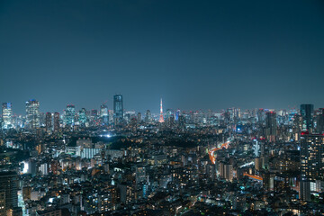 Fototapeta na wymiar 東京　風景　夜景
