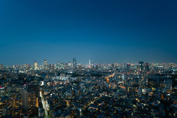 Fototapeta na wymiar 東京　風景　夜景