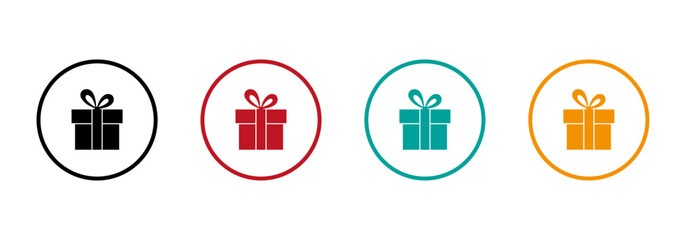 Gift. Vector image.