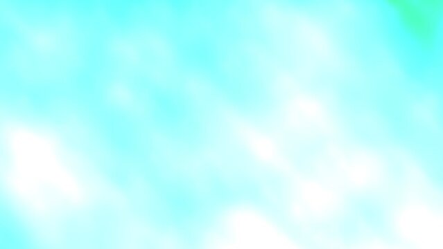 Light blue glow fast motion shining animation. 2D rendering abstract background
