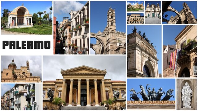 Palermo photo collage