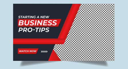 Fully editable youtube thumbnail design for any youtube videos customizable video thumbnail design video cover modern trendy new style thumbnail template for social media concept youtube thumbnail vid