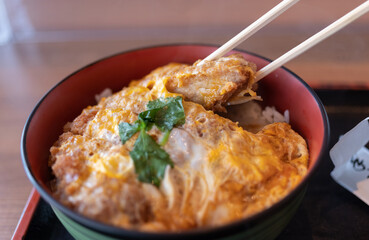 美味しそうなカツ丼