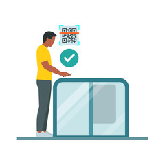 QR codes and access control