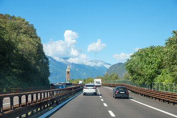 transit through austria, Brenner highway, vacation route to italy