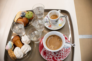 coffee and dessert