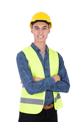 crossed arms engineer