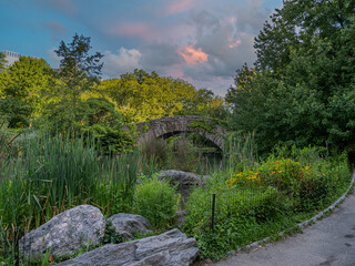 Gapstow Bridge in Central Park