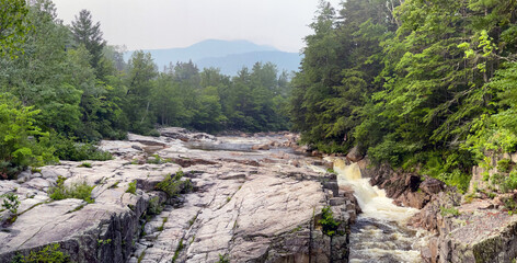 Autumn on the swift river