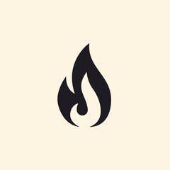 Fire flame icon. Modern vector icon design.