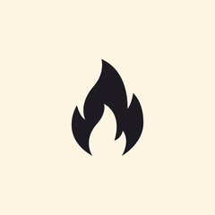 Fire flame icon. Modern vector icon design.