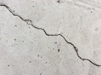 Cracked concrete texture closeup background