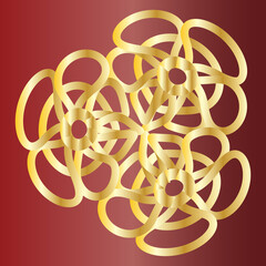 Luxury Mandala Flower pattern With FREE VICTOR