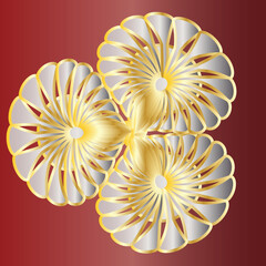 Luxury Mandala Flower pattern With FREE VICTOR