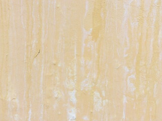 Closeup of peeling painted wall