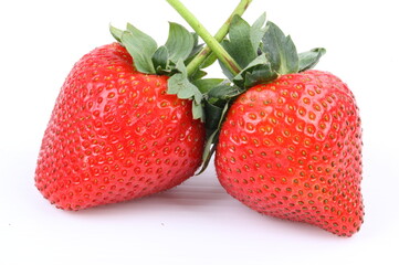 Strawberry isolated on white