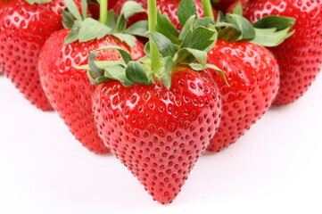 Strawberry isolated on white