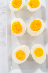 Hard boiled eggs