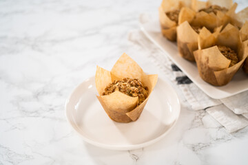 Banana Oatmeal Muffins