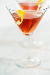 Cosmopolitan cocktail