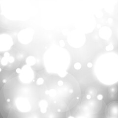 bokeh silver grey background snowflake snow shine