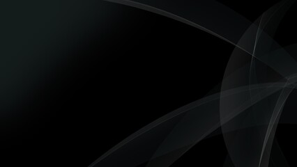 Abstract Black Background with large stroke