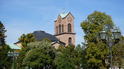 Fototapeta na wymiar St. Stefan, Karlsruhe