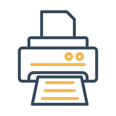 printer  png Vector Icon which is suitable for commercial work and easily modify or edit it

