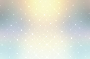 Winter holiday glare wonderful blur snow-covered backdrop decorated top shine and glittering bokeh. Magical Christmas shimmering outdoor textured background.