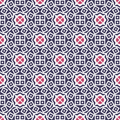 Abstract geometric pattern. A seamless background, vintage texture.