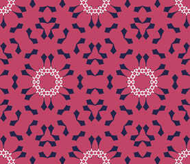 Abstract geometric pattern. A seamless background, vintage texture.