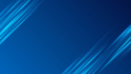 Abstract squares shape on blue background