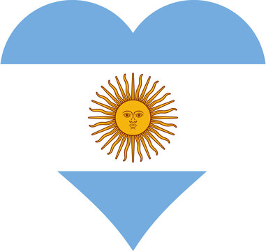 recommend clip art: Argentina Heart Flag. Transparent PNG Flattened JPEG JPG. Argentinian Argentinean Love Shape Country Nation National Flag. Argentine Republic Banner Icon Sign Symbol.