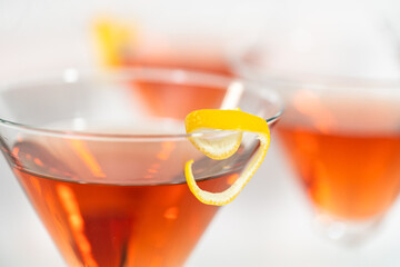Cosmopolitan cocktail