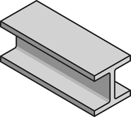 Rolled metal product, beam rail iron profile rebar