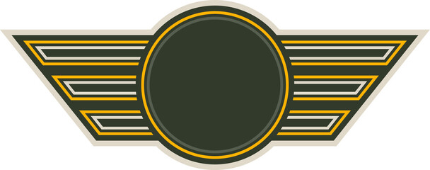 Air force military sergeant rank insignia template