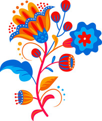 Mexican flower Dia de los Muertos festival decor