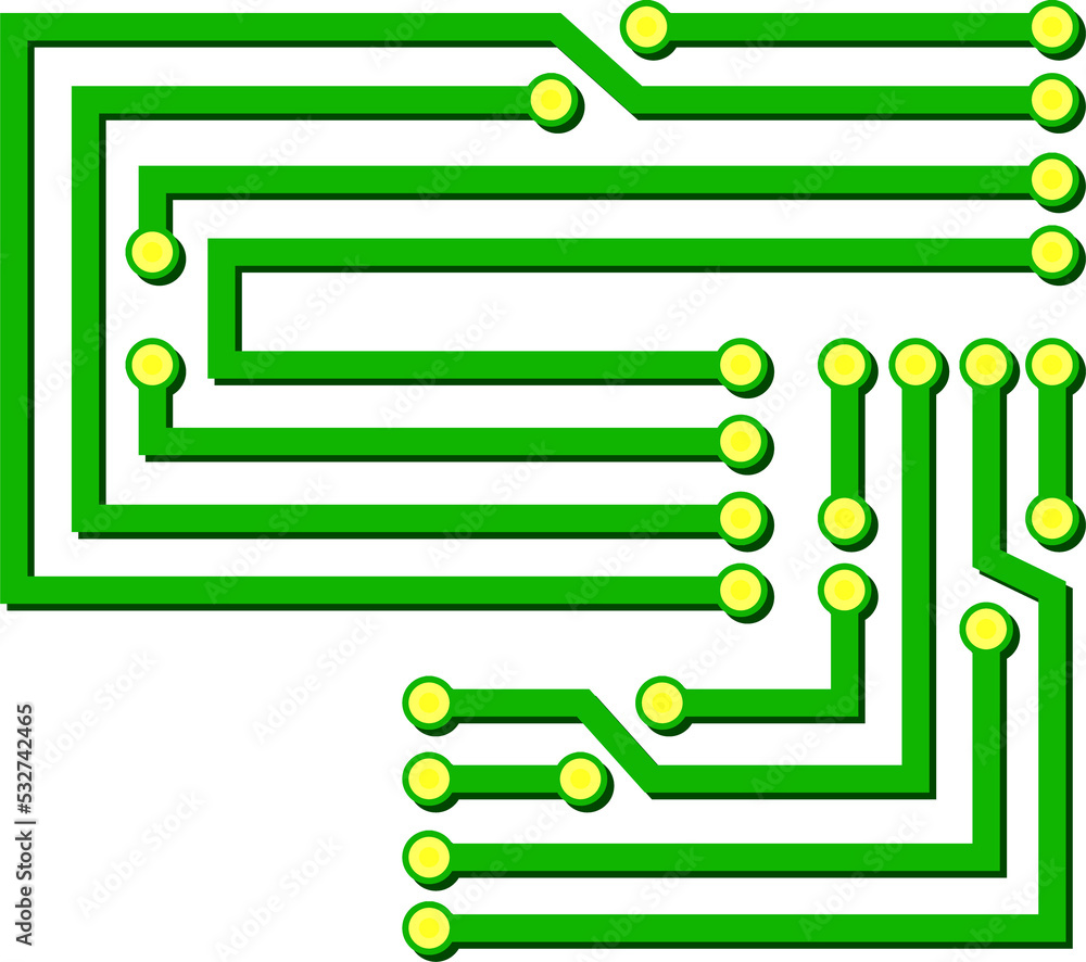 Poster 9 digit number nine digit figure computer font 9th