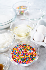 Funfettti Bundt Cake